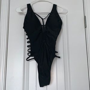 Black monokini